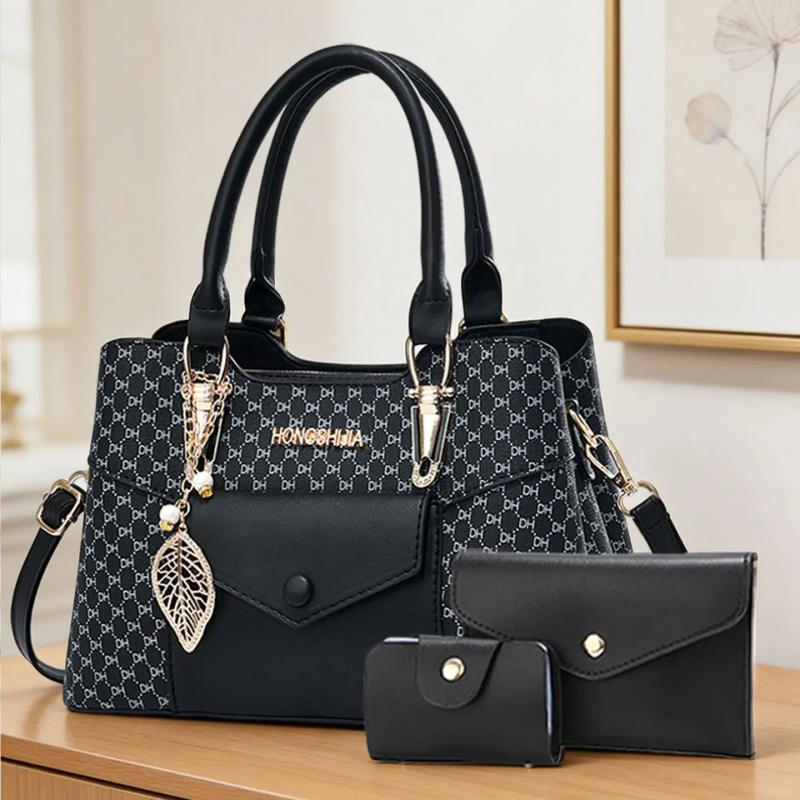 Luxury Zipper Bags - Bolsos tote de gran capacidad con