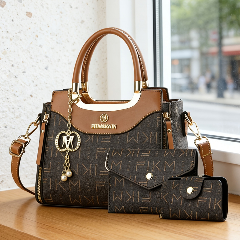 Luxury Zipper Bags - Conjunto de 3 piezas de bolsos