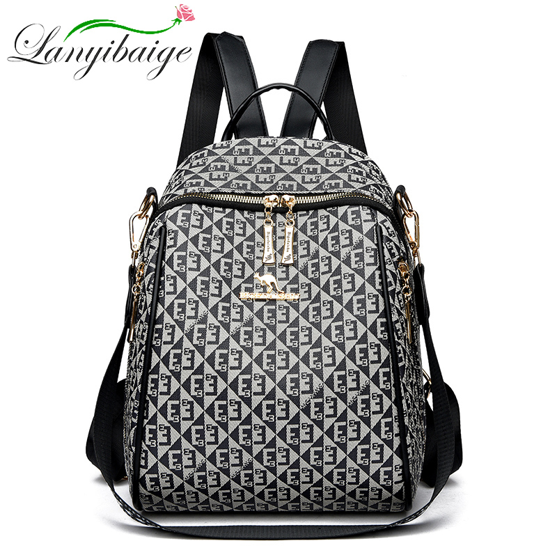 Shoulder Bag Slouchy - Mochila Retro de gran capacidad para