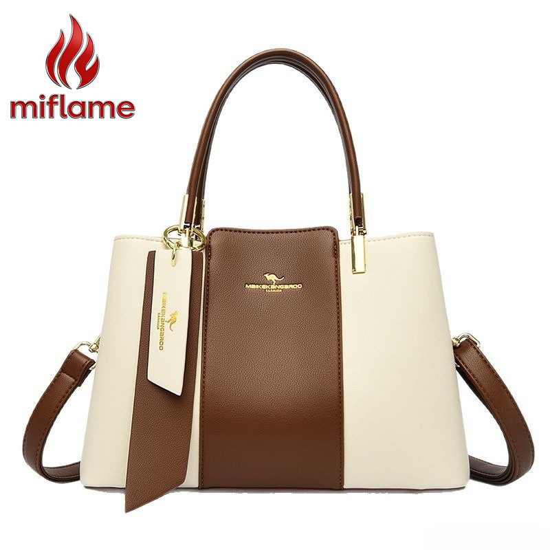 Quiet Luxury Bags Tote - Bolso Tote de Cuero Genuino para