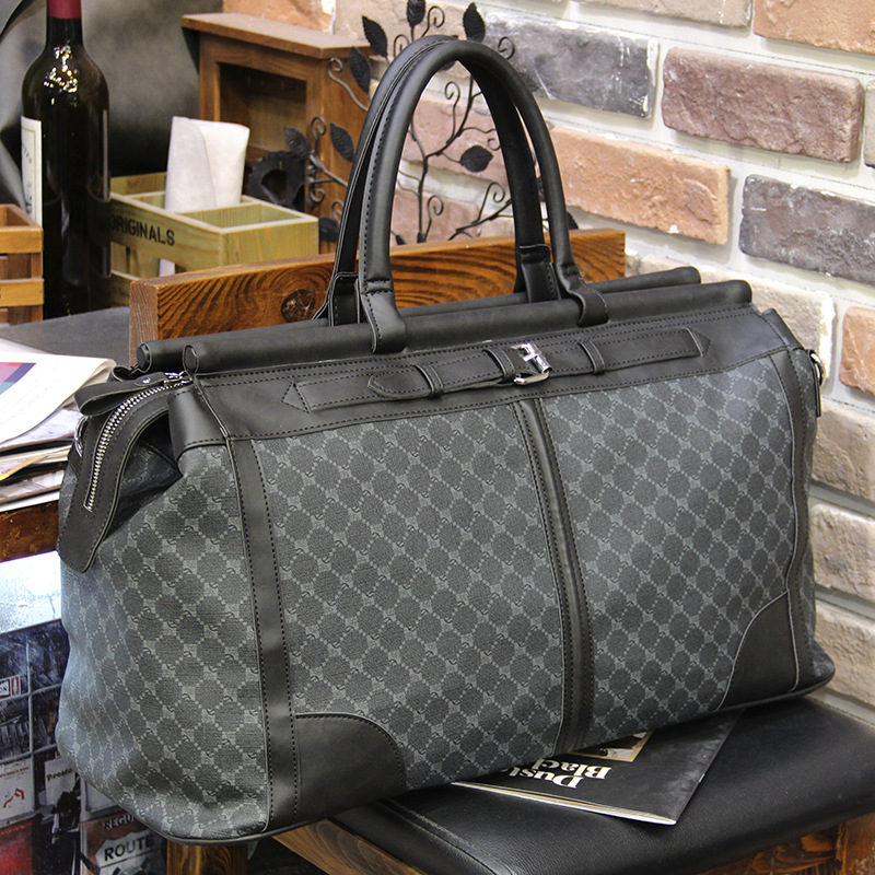 Luxury Bags For Travel - Bolso de viaje a cuadros a