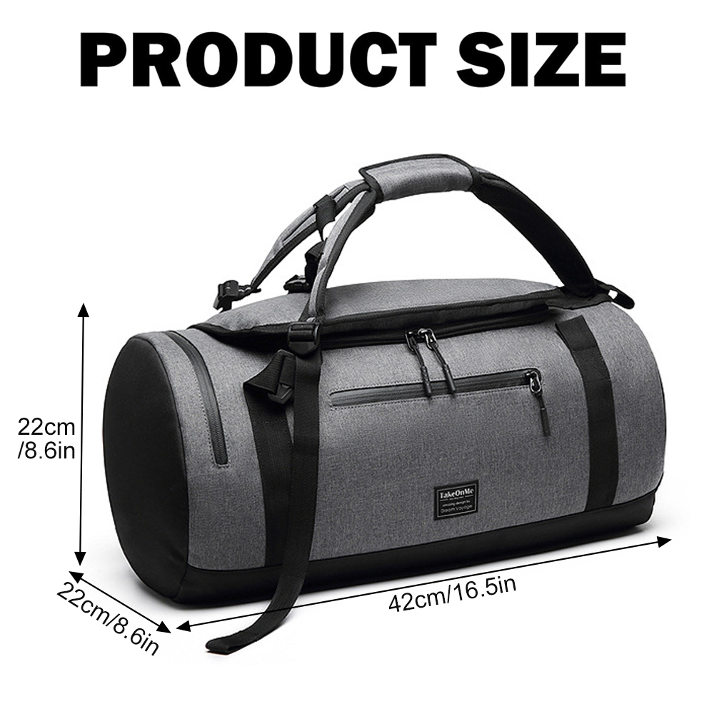 Weekender Bag Duffle - Bolsa de Deporte de 40L para