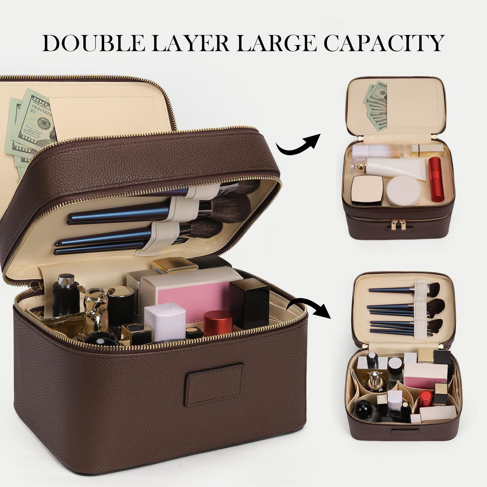 Luxury Bags For Travel - Bolsa de Cosméticos de Lujo de