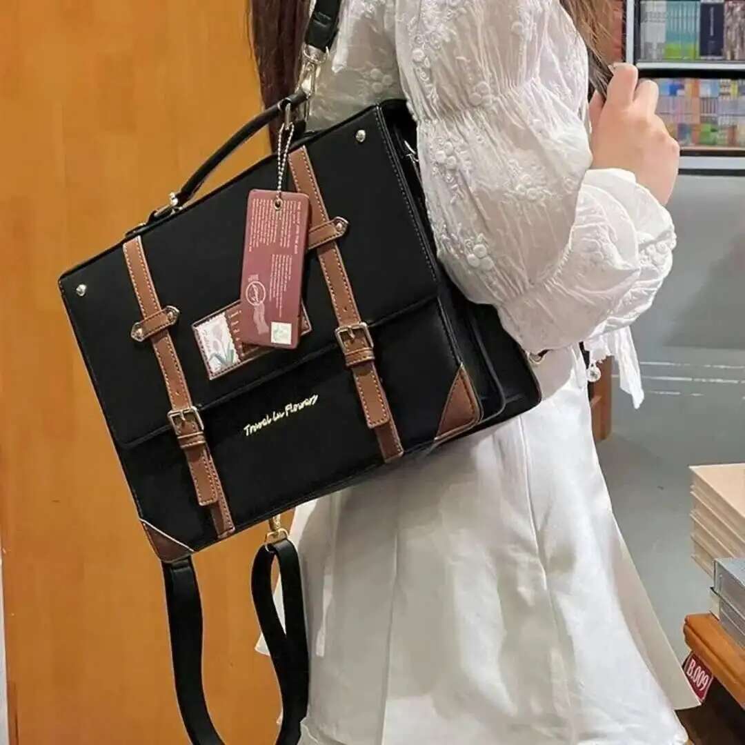 Shoulder Bag Slouchy - Mochila Ita de gran capacidad estilo