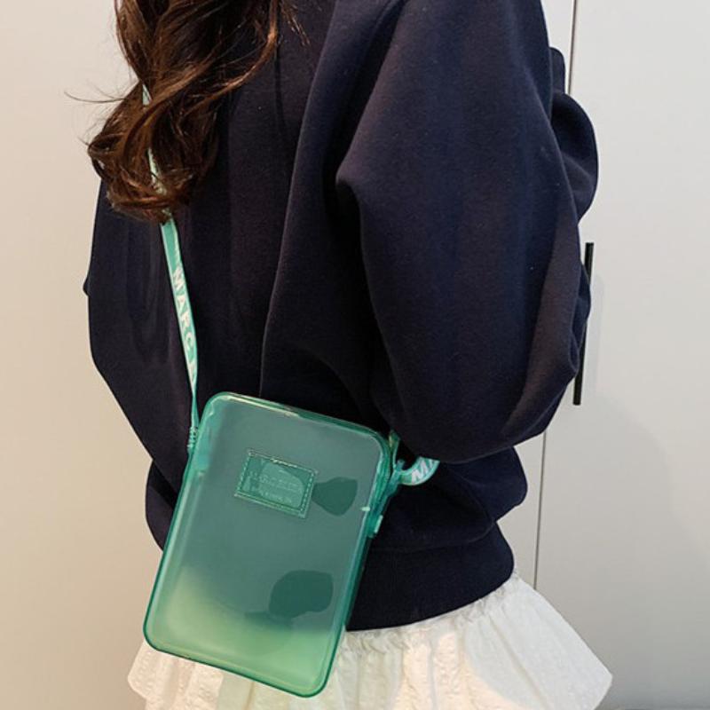 Shoulder Bag Slouchy - Bolso bandolera de PVC a la