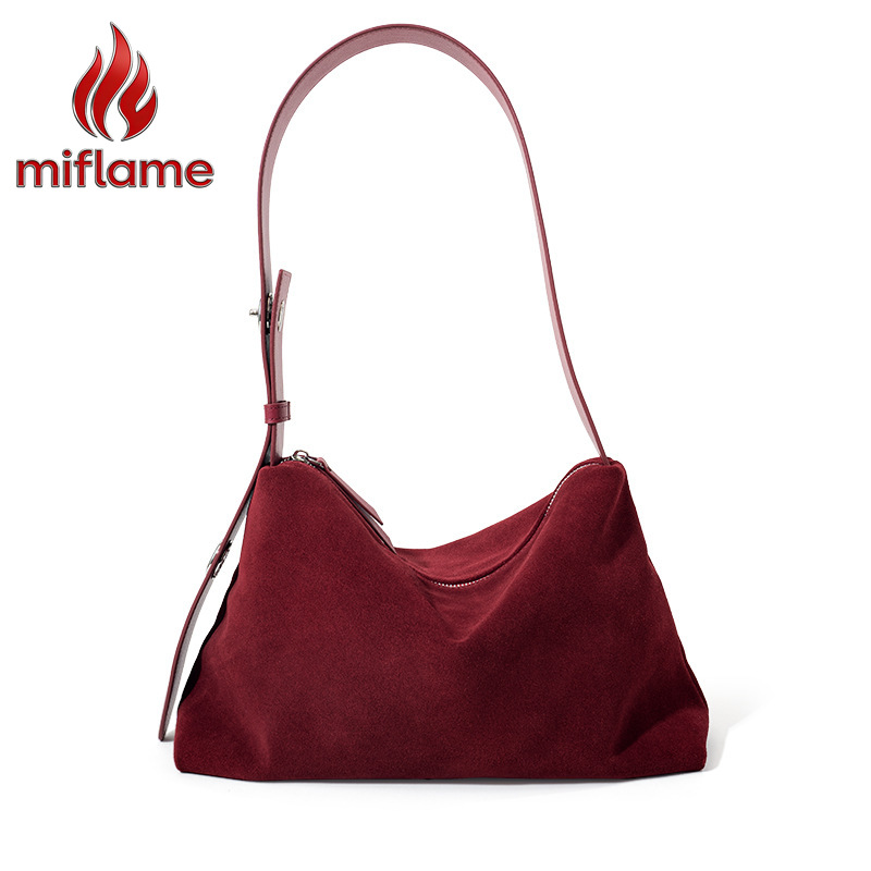 Quiet Luxury Bags Tote - Bolso de Hombro de Cuero Genuino