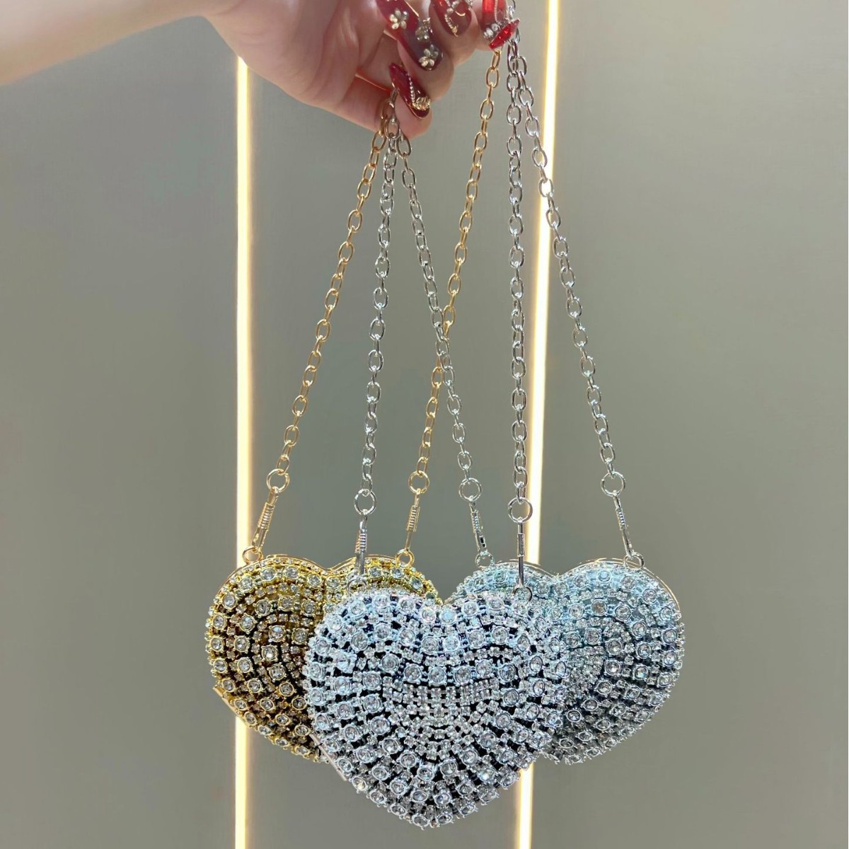 Mini Bag Evening Clutch - Bolso de Mano de Lujo con