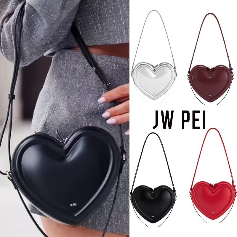 Shoulder Bag Slouchy - Bolso Bandolera en Forma de Corazón