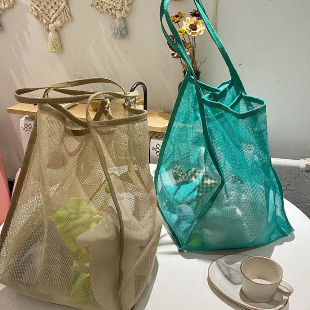 Bolsa de playa de malla, liger - Shoulder Bag Slouchy reseña y precio