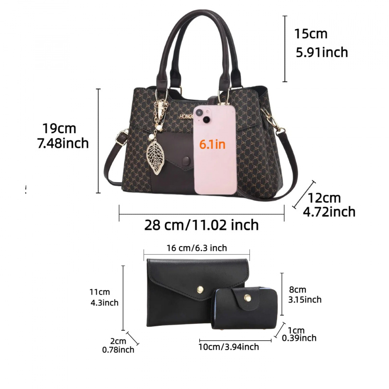 Bolsos tote de gran capacidad  - Luxury Zipper Bags reseña y precio