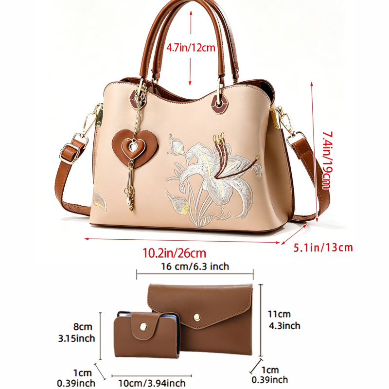 Bolsos bordados de estilo chin - Luxury Zipper Bags reseña y precio