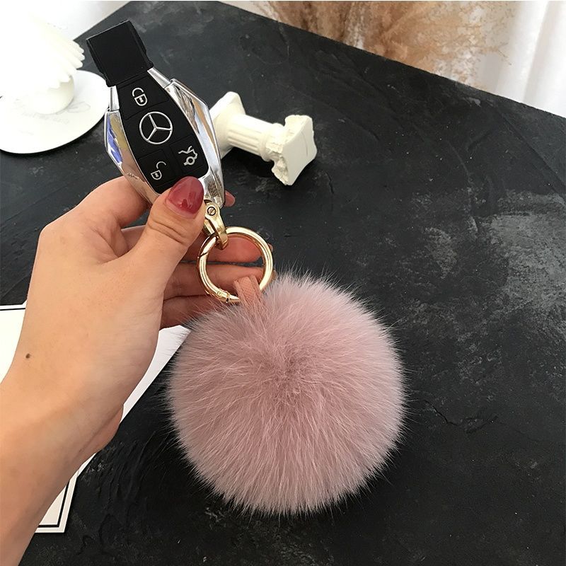 LLavero de pompones con bolas  - Luxury Bags Yellow reseña y precio