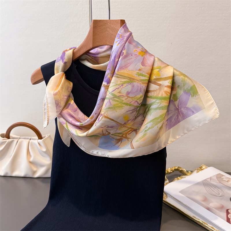 Pañuelo cuadrado de imitación  - Luxury Bags For Travel reseña y precio
