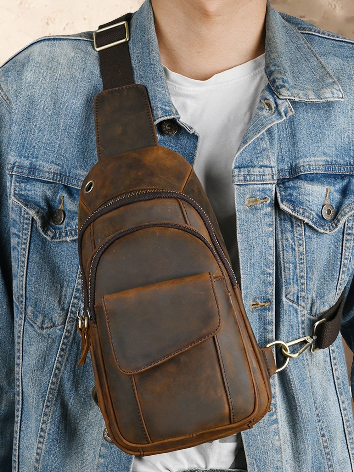 Bolso de pecho multifunción de - Luxury Zipper Bags reseña y precio