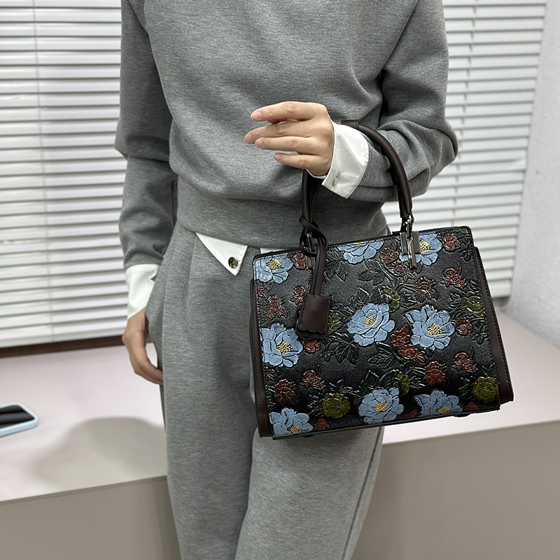 Bolso Tote Vintage con Flores  - Quiet Luxury Bags Tote reseña y precio