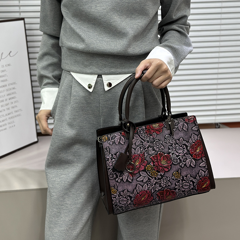 Bolso Tote Vintage con Flores  - Quiet Luxury Bags Tote reseña y precio