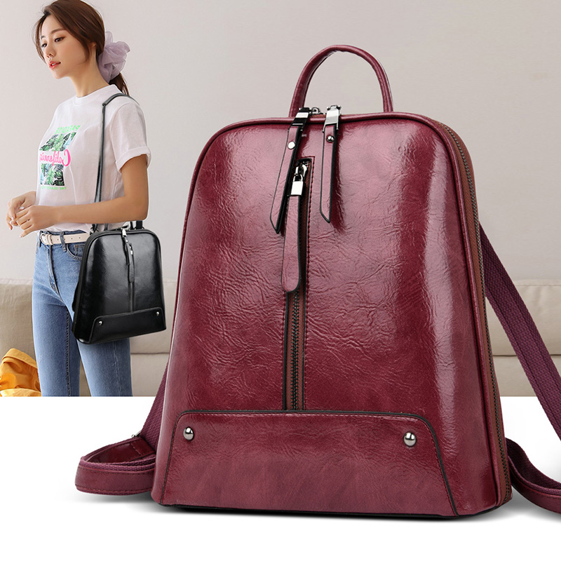Mochila de cuero para mujer, b - Shoulder Bag Slouchy reseña y precio