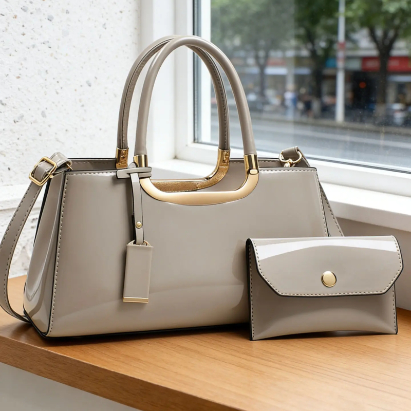 Conjunto de Bolsos de Mano par - Luxury Zipper Bags reseña y precio