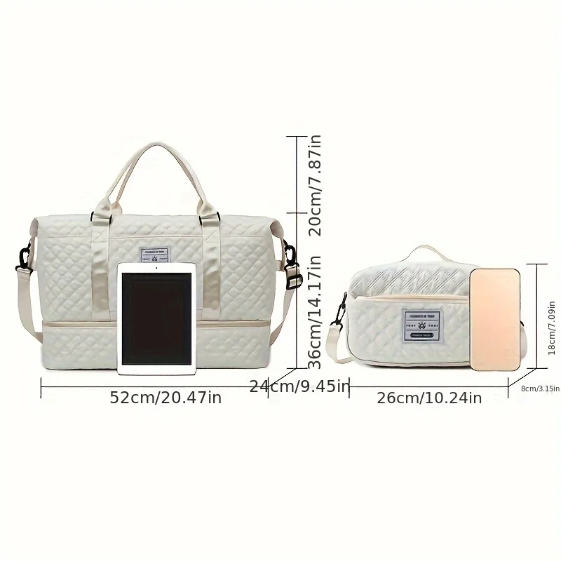 Bolsa de Viaje de Gran Capacid - Weekender Bag Duffle reseña y precio