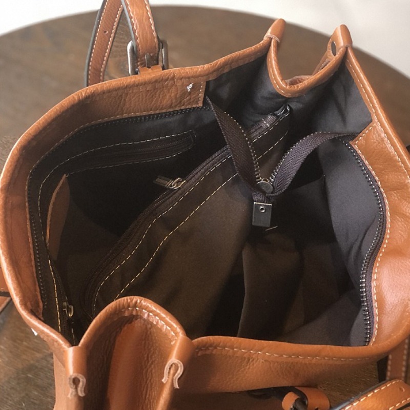 Bolso Tote de Cuero Genuino pa - Quiet Luxury Bags Tote reseña y precio