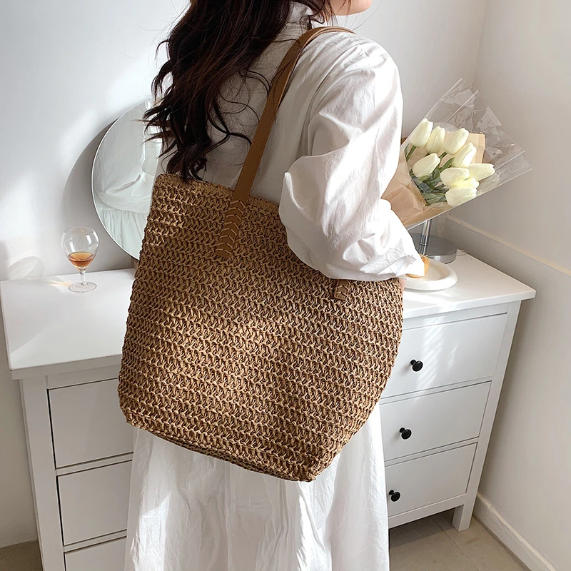 Bolso de hombro bohemio para m - Luxury Beach Bags Ysl reseña y precio
