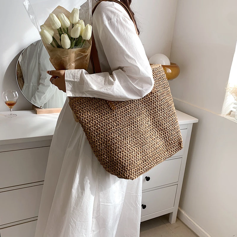 Bolso de hombro bohemio para m - Luxury Beach Bags Ysl reseña y precio