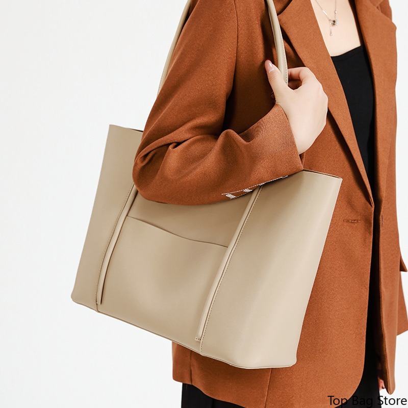 Bolso Tote de Cuero Genuino pa - Quiet Luxury Bags Tote reseña y precio