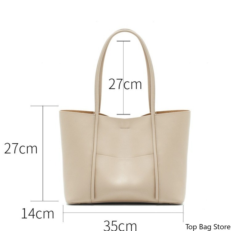 Bolso Tote de Cuero Genuino pa - Quiet Luxury Bags Tote reseña y precio