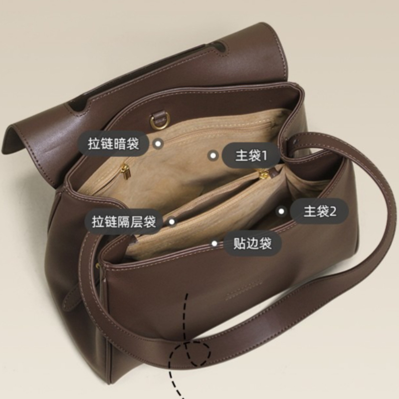 Bolso Tote de Cuero Genuino pa - Quiet Luxury Bags Tote reseña y precio