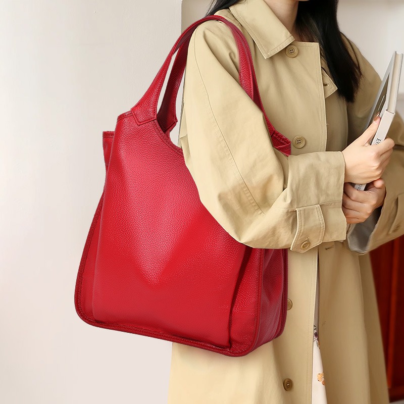 Bolso de Hombro de Cuero Genui - Quiet Luxury Bags Tote reseña y precio