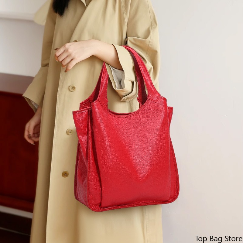 Bolso de Hombro de Cuero Genui - Quiet Luxury Bags Tote reseña y precio