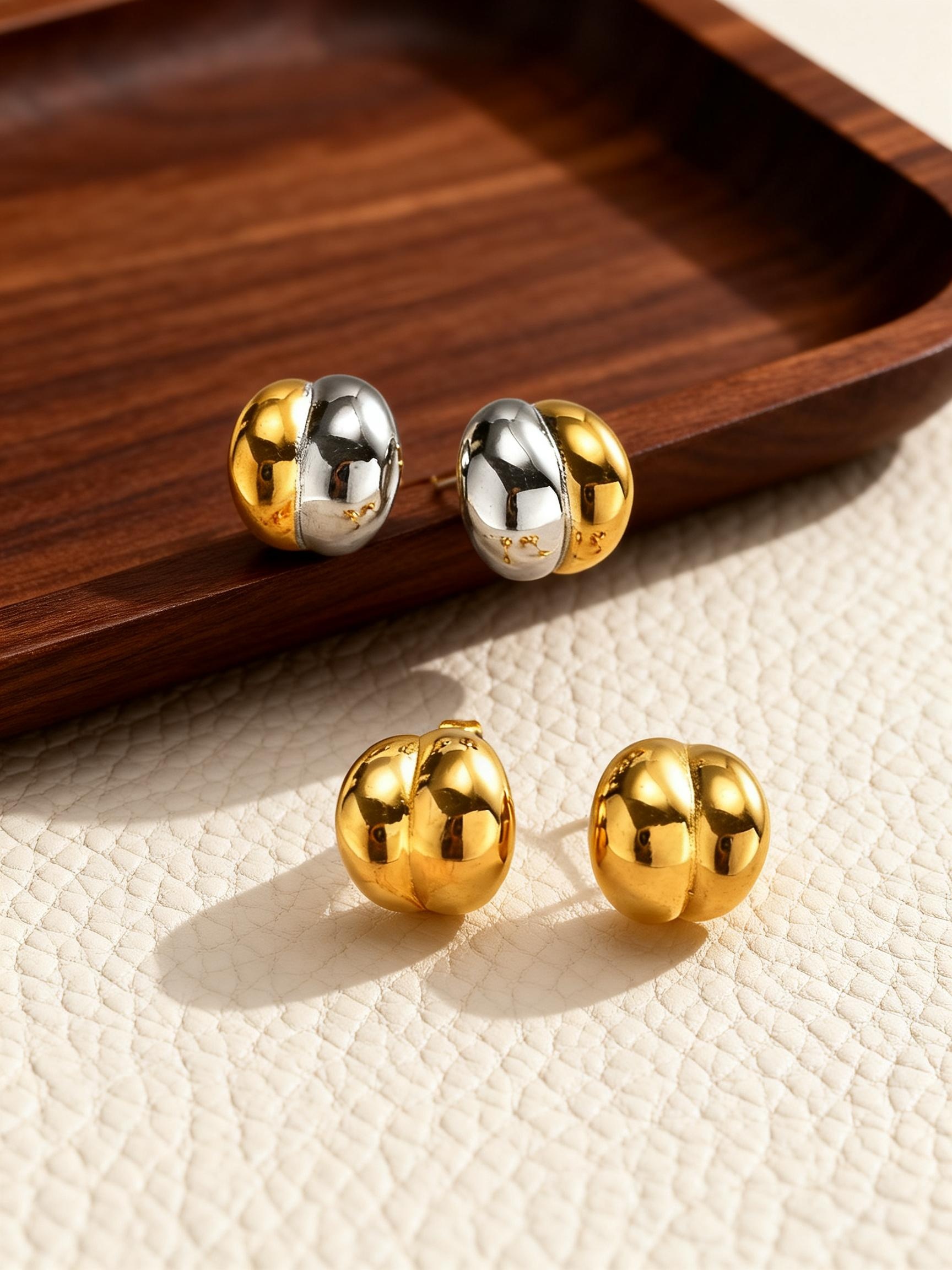 Pendientes de Acero Inoxidable - Luxury Bags Dropshipping reseña y precio