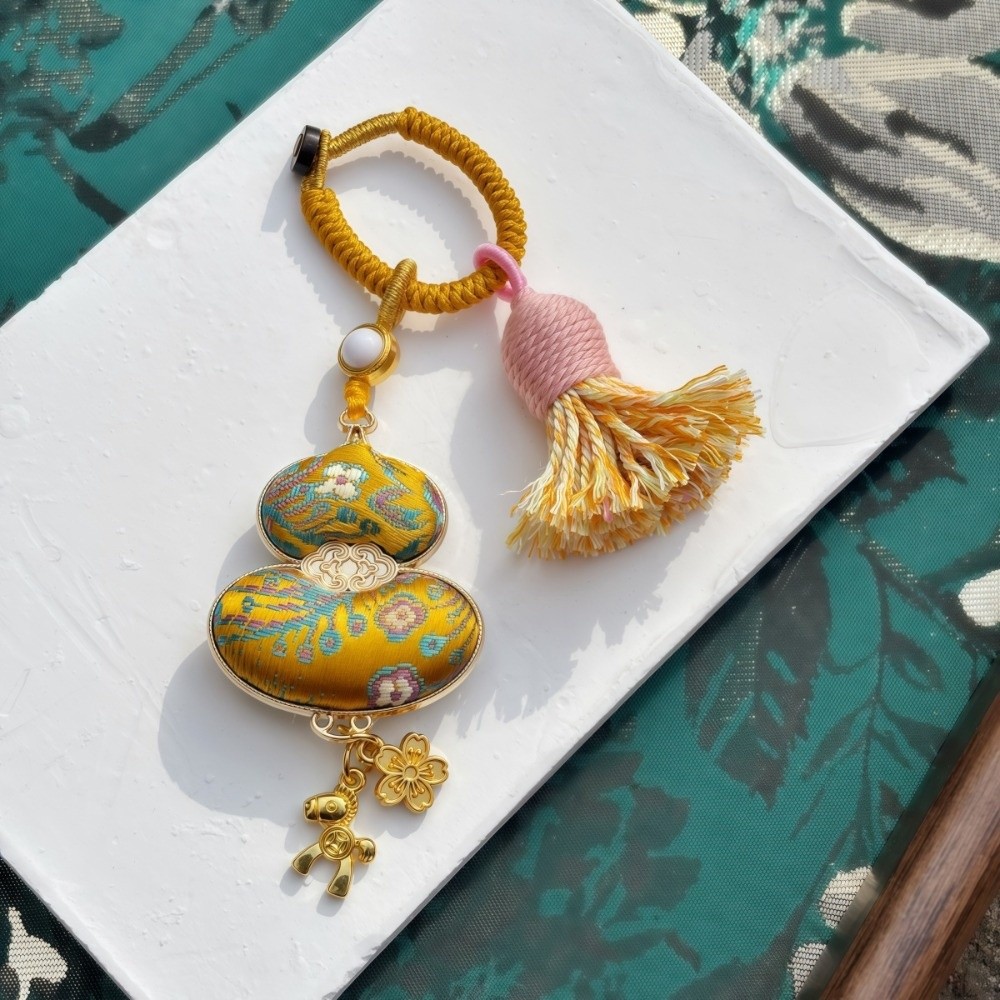 Llavero de lujo con colgante d - Luxury Bags Yellow reseña y precio