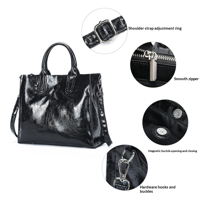 Bolso Tote de Cuero Genuino pa - Quiet Luxury Bags Tote reseña y precio