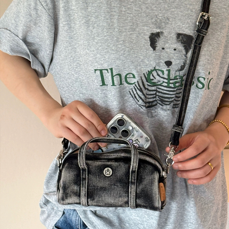 Mini bolsos de mezclilla infor - Luxury Zipper Bags reseña y precio