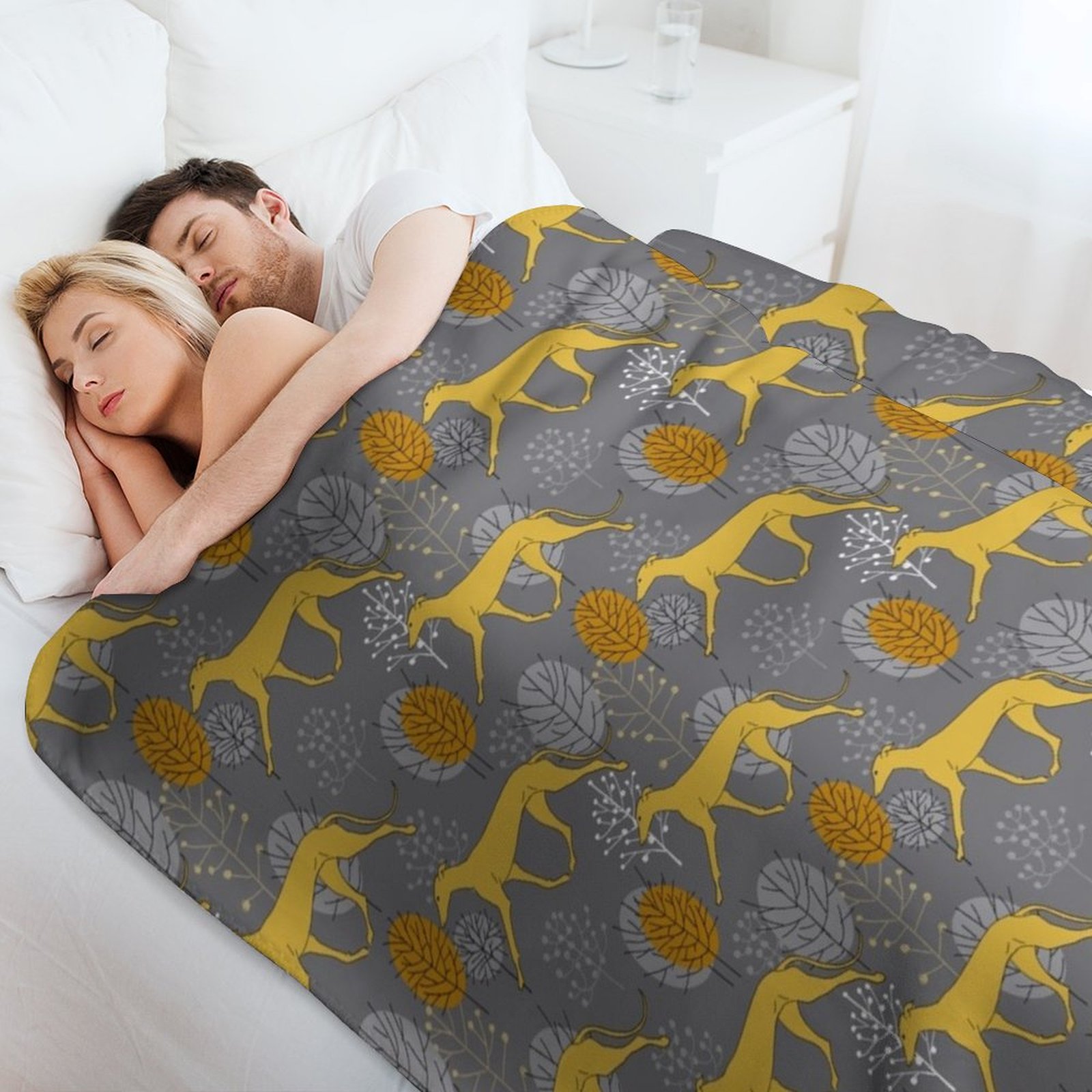 Manta gruesa de lujo con diseñ - Luxury Bags Yellow reseña y precio