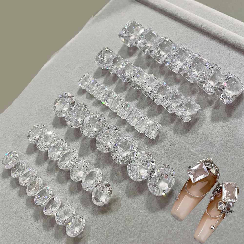 10 Uds. De gemas transparentes - Luxury Bags Dropshipping reseña y precio