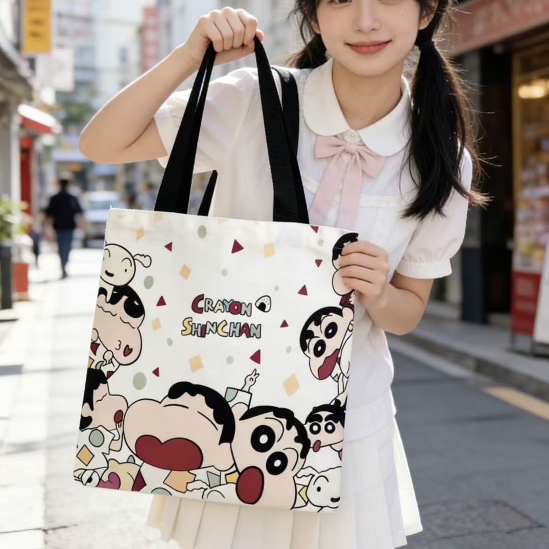 Bolsa de Lona con Diseño de Cr - Shoulder Bag Slouchy reseña y precio
