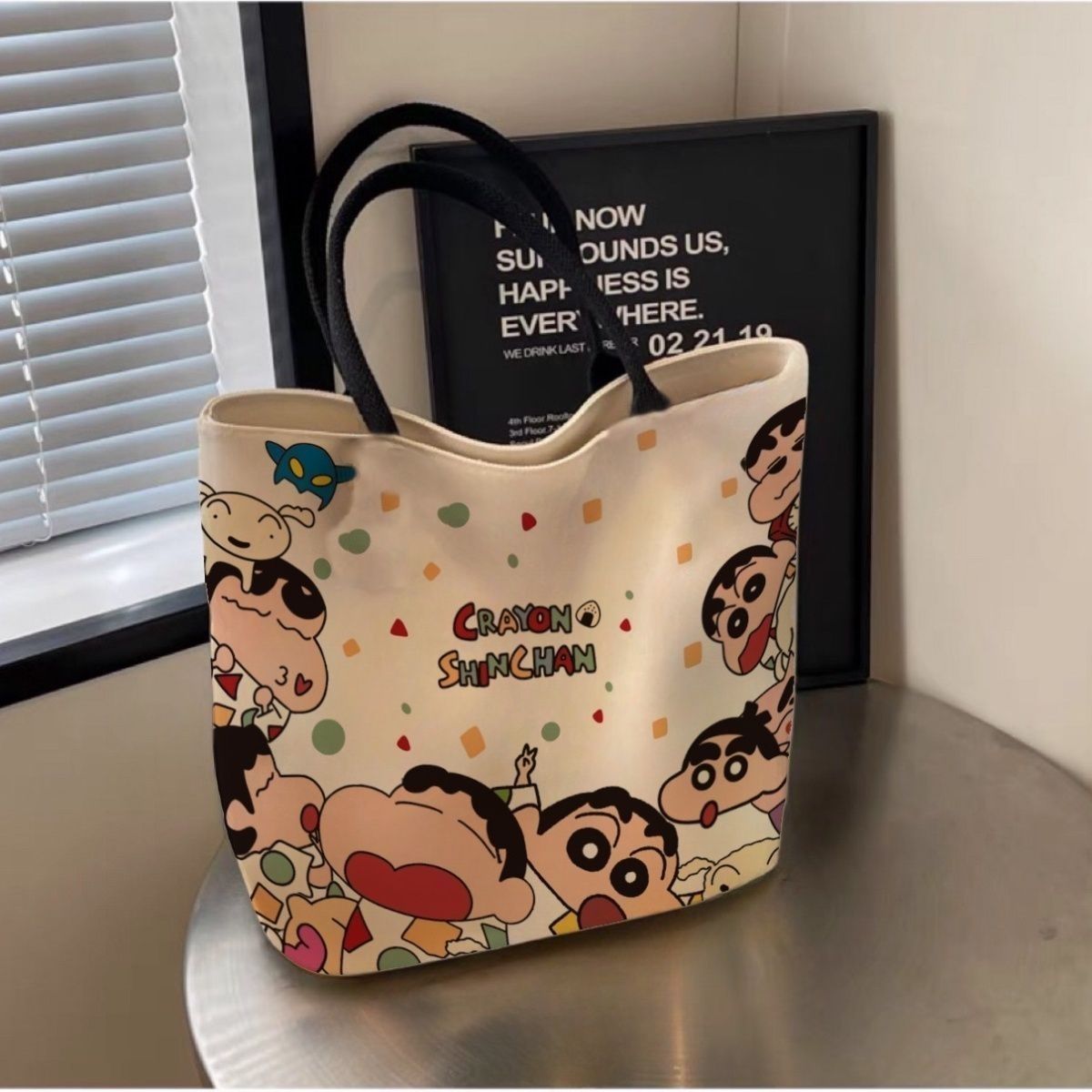 Bolsa de Lona con Diseño de Cr - Shoulder Bag Slouchy reseña y precio