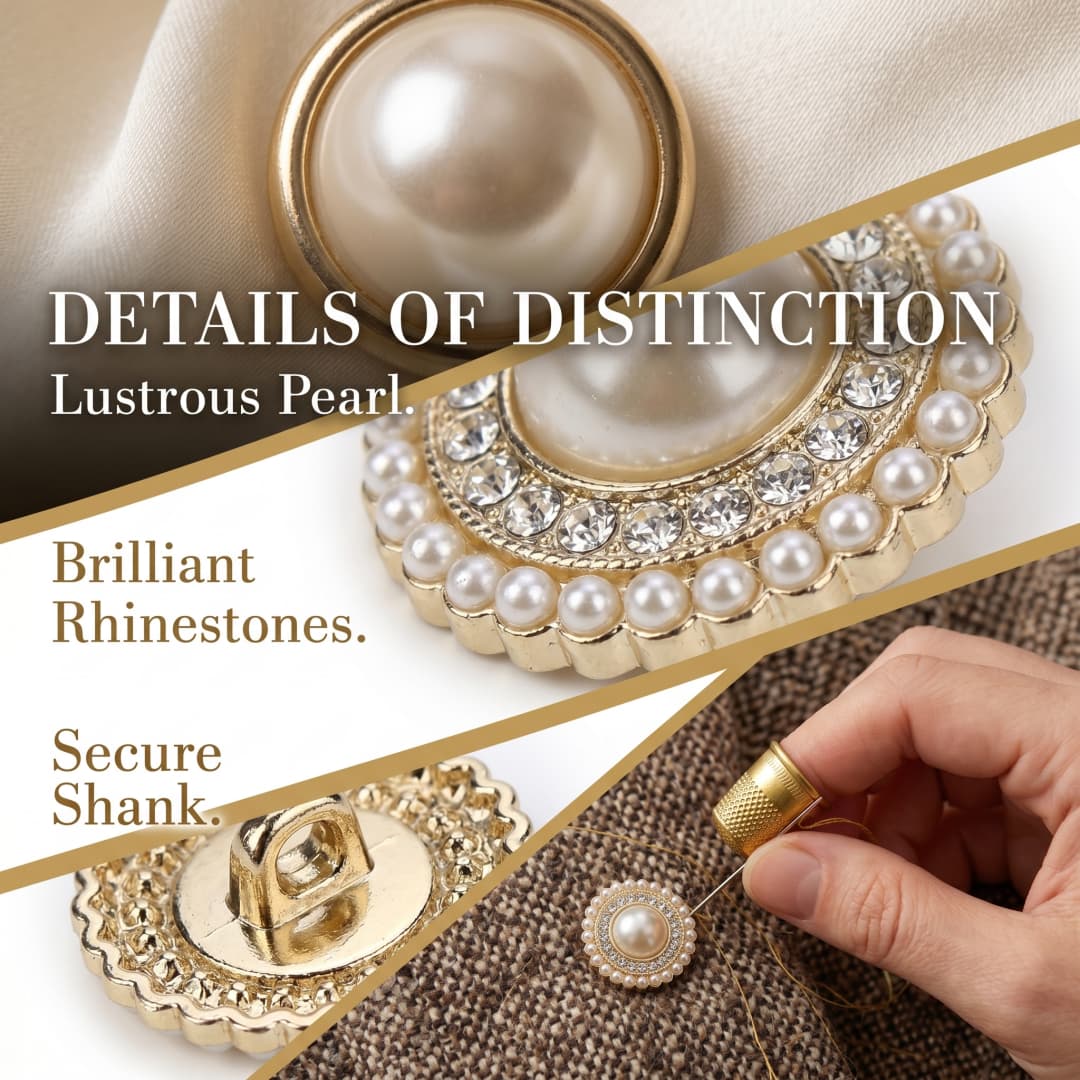 10 botones metálicos de lujo c - Luxury Bags Dry Clean reseña y precio