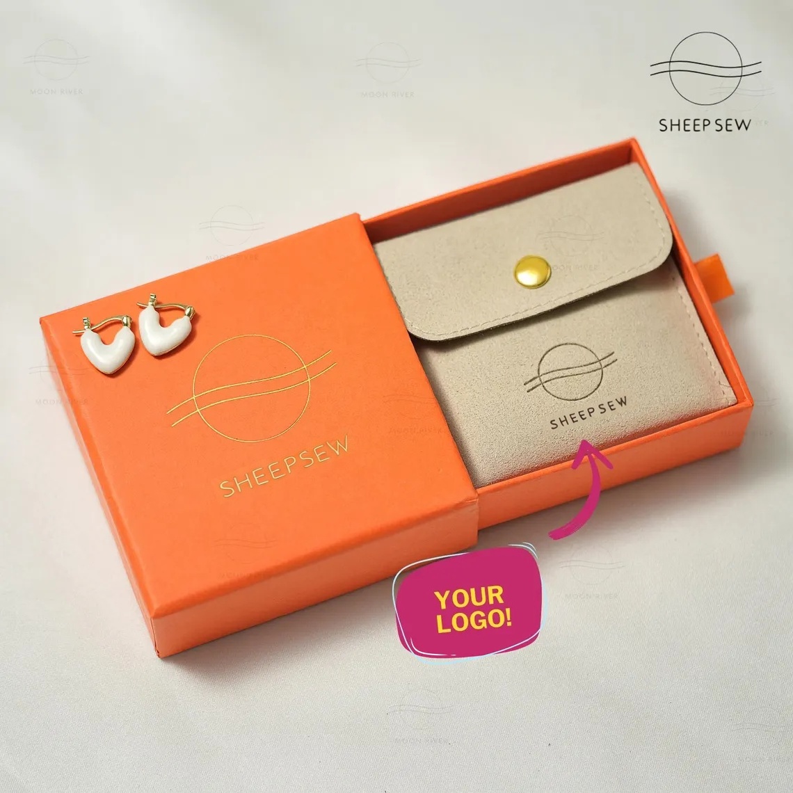 Caja de lujo para pendientes,  - Luxury Bags Drawing reseña y precio