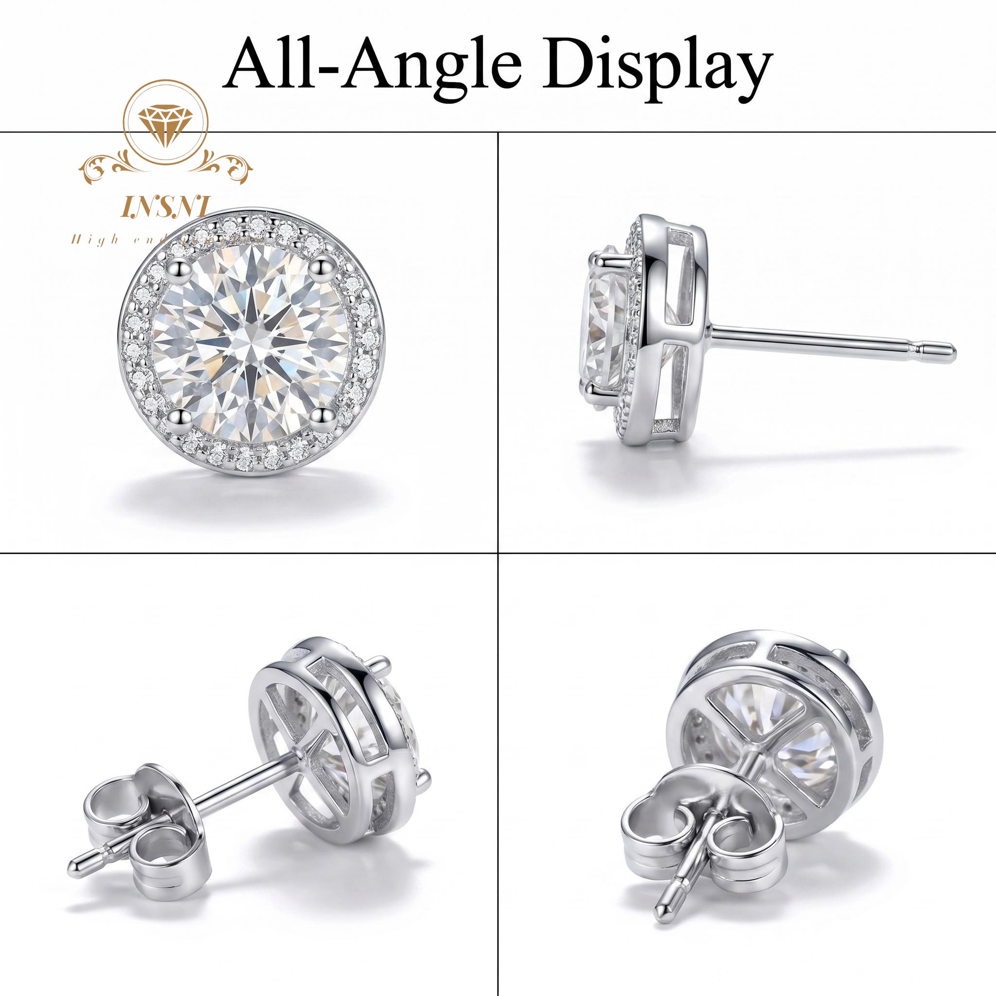 Pendientes de Plata de Ley 925 - Luxury Bags Dropshipping reseña y precio
