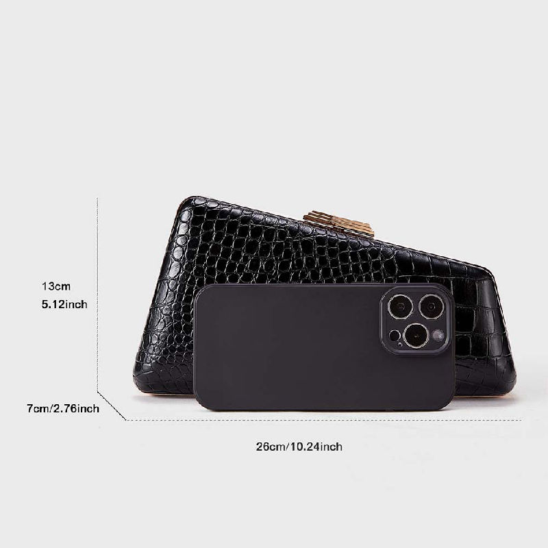 Bolso de mano de forma única.  - Mini Bag Evening Clutch reseña y precio
