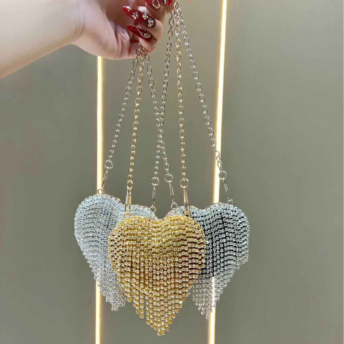 Bolso de Mano de Lujo con Cris - Mini Bag Evening Clutch reseña y precio